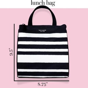 Kate Spade Sarah Stripe Lunch Bag